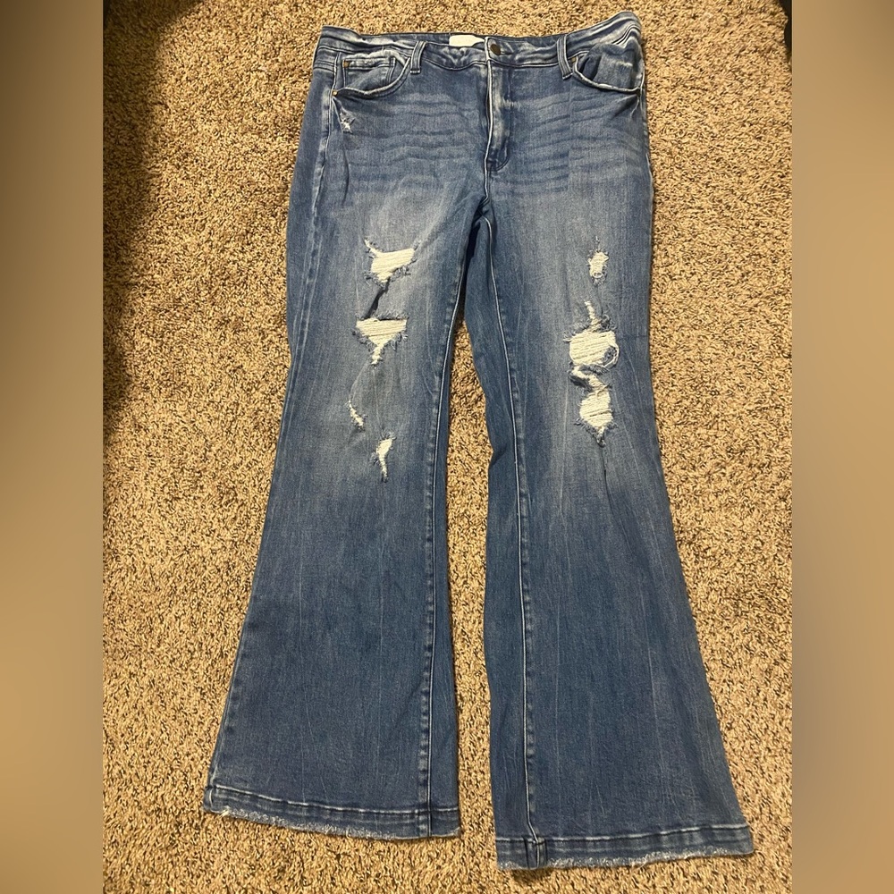 PETRA 153 flare jeans